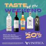 En Vinoteca hasta 20% de descuento en vinos y destilados este fin de semana