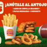 Cupones Burger King para el Super Bowl desde $55 pesos