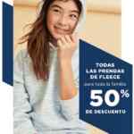 En Old Navy 50% de descuento en ropa de lana (fleece) este fin de semana