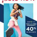 40% de descuento en toda la línea deportiva PowerSoft de Old Navy sólo hoy
