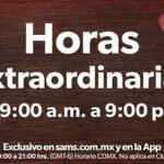 Sams Club Horas Extraordinarias San Valentín 14 de febrero 2022