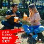 2x1 en Take a Wok este 14 de febrero por el Día del Amor y la Amistad