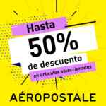 Rebajas de temporada Aeropostale: Hasta 50% de descuento