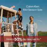 Mid Season Sale Calvin Klein: Hasta 50% de descuento