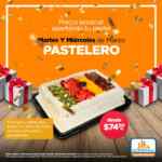 Promoción Chedraui Martes y Miércoles pastelero: Kilo de pastel desde $74.50