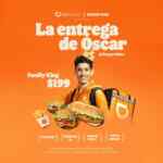 Promoción de la semana DiDi Food: Family King de Burger King a $199