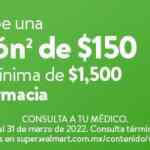 En Walmart Express $150 de bonificación en compras de $1,500 en Farmacia