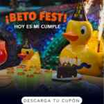 Promoción Fishers Beto Fest: bebidas Gratis con tu consumo hoy 23 de marzo
