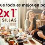 2x1 en Sillas en mueblerías Grand Home