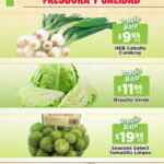 Ofertas HEB 7 días de precios bajos en frutas y verduras del 15 al 21 de marzo 2022