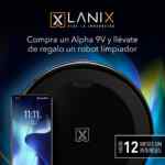 Aspiradora robot Gratis en la compra de un celular Lanix Alpha 9V