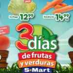 Ofertas S-Mart 3 días de frutas y verduras del 8 al 10 de marzo