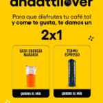Promo Oxxo Andatti 2x1 en termos y vasos seleccionados