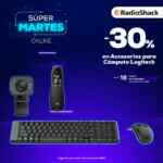 Super Martes Online RadioShack: 30% de descuento en la marca Logitech hoy
