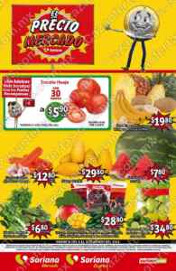 Ofertas Soriana Mercado en frutas y verduras 8 y 9 de marzo 2022