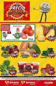 Ofertas Soriana Mercado en frutas y verduras 15 y 16 de marzo 2022
