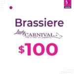 Suburbia Artículo de la Semana 28 de febrero al 6 de marzo: brassiere Carnival a $100