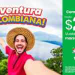 En Viva Aerobus vuelos a Colombia desde $24 dólares más impuestos