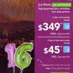 Promo Volaris 16 Aniversario de vuelos desde $349 con TUA incluida