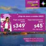 Oferta Volaris reVelde 16 Aniversario: Vuelos nacionales desde $349 e internacionales desde $45 USD