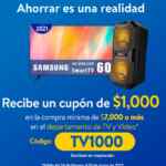 Cupón Walmart de $1,000 de bonificación en pantallas y video