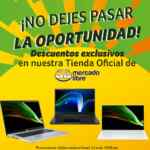 Ofertas Relámpago Acer: Hasta 54% de descuento en laptops en la tienda oficial de Mercado Libre