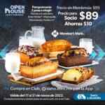 Sams Club Open House ofertas en comida de Sams Café desde $35 pesos
