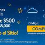 Cupón Walmart Compras Nocturnas de $500 de descuento en toda la tienda en línea