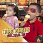 Promoción Día del Niño Las Alitas: niños comen Gratis este 29 y 30 de abril