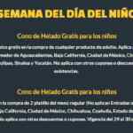 Promoción Día del Niño Las Alitas: niños comen Gratis este 29 y 30 de abril