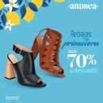 Andrea rebajas de primavera de hasta 70% de descuento en calzado y ropa