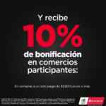 Promo Banorte Nómina de 10% de bonificación en tiendas departamentales y de ropa