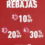 Rebajas Escalonadas Forever 21: Hasta 30% de descuento directo