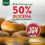 En Krispy Kreme docena glaseada original a mitad de precio y bebidas al 2x1 hoy 12 de abril