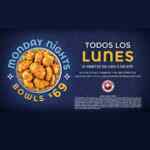 Promoción Panda Express Monday Nights: Bowls a $69 los lunes a partir de las 5:00 PM