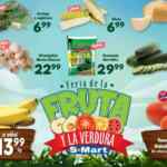 Ofertas S-Mart 3 días de frutas y verduras del 5 al 7 de abril