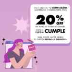 Cupón Sally Beauty de 20% de descuento adicional si cumples años en el mes