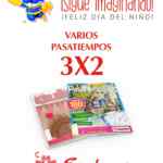 En Sanborns 3x2 en revistas de pasatiempos por el Día del Niño