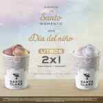 Promoción Santa Clara Día del Niño: 2x1 en litros de helado este fin de semana