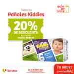 Cupón Soriana.com de 20% de descuento en pañales Kiddies