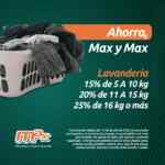 En Tintorerías Max hasta 25% de descuento directo dependiendo los kilos de ropa que lleves a lavandería