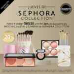 Promo Jueves de Sephora Collection 14 de abril: cupón del 20% de descuento en brochas, sombras y paletas