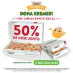Promoción Krispy Kreme Día del Niño: Medias docenas y docenas de glaseada original a mitad de precio este fin
