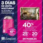 Primera Venta Nocturna Liverpool 2022: promociones en tiendas por departamento