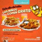 Promoción Hooters Día del Niño: Niños comen gratis este fin de semana