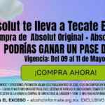 Boletos Gratis para el Festival Emblema 2022 cortesía de vodka Absolut y Bodegas Alianza