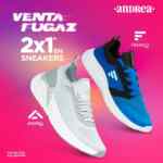 Venta Fugaz Andrea: 2x1 en tenis participantes