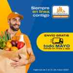 Promoción Chedraui: Envío gratis durante mayo en la tienda en línea y app