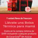 Promo Día de las Madres Coca-Cola: bolsa térmica gratis en compras de $449