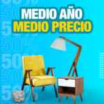Promoción Muebles Dico Medio Año Medio Precio 2022: 50% de descuento en toda la tienda + msi